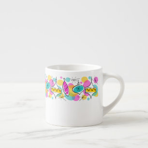 Retro Baubles Line Tasse Espresso
