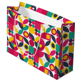 Retro Bauhaus Große Geschenktüte