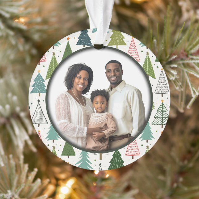 Retro-Bäume Ornament (Baum)