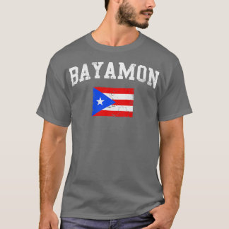 Retro Bayamon Puerto Rico Flag T-Shirt