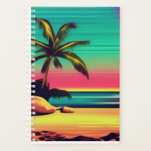 Retro Beach Neon Planer