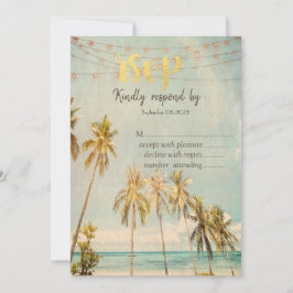 Retro Beach Palms UAWG Einladung