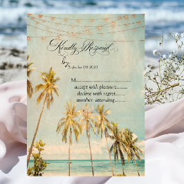 Retro Beach Palms UAWG Einladung