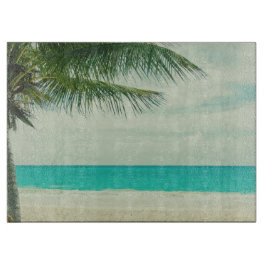 Retro Beach Thema Schneidebrett