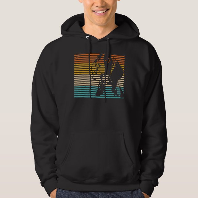 Retro-Beagle 3 Hoodie (Vorderseite)