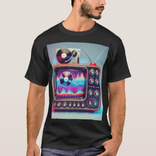 "Retro Beatwelle: Vintage Vibes, moderner Groove!" T-Shirt