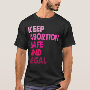 Retro Behalte Recht auf Abtreibung T-Shirt