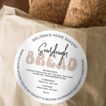 Retro Beige Sourdough Brot Modernes Hütte Gesetz