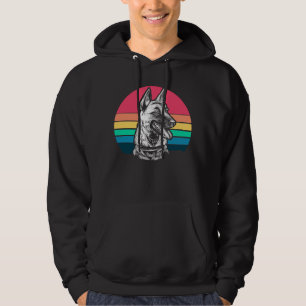Retro Belgium Malinois Hoodie