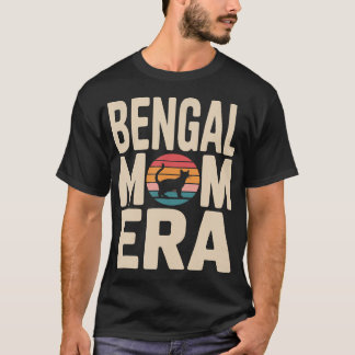 Retro-Bengalkatze-Mom-Era T-Shirt