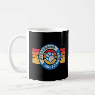 Retro Bergamasco Doggo Daddy 80er Vintag Dog Vater Kaffeetasse