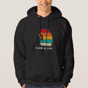 Retro-Bergsteiger Vintage-Felsenklettern Hoodie