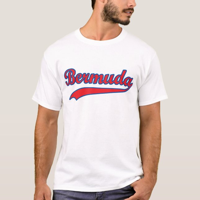 Retro Bermuda T-Shirt (Vorderseite)