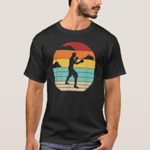Retro Beruflich Boxer Muay Thai Kickboxer Fan B T-Shirt