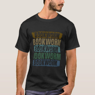 Retro Beruflicher Buchwürmer für Damen T-Shirt