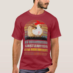 Retro Best Hamster Mama je Tiere Lover T-Shirt