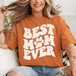 Retro Best Mama Ever Shirt zu Weihnachten & Geburt