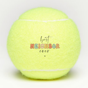 Retro Best Neighbour je Niedlich Tennisbälle