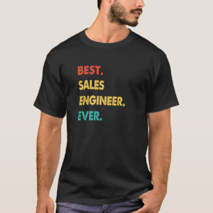 Retro Best Sales Engineer T-Shirt