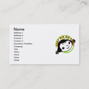 Retro beste große Schwester überhaupt Visitenkarte