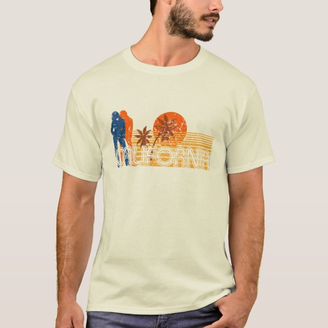 Retro beunruhigtes T-Shirt (Vorderseite)