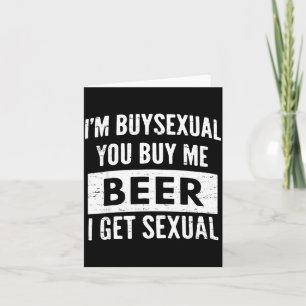 Retro-Bier Lustig Ich Bin Kaufdir Du Kaufst Mir Bi Karte
