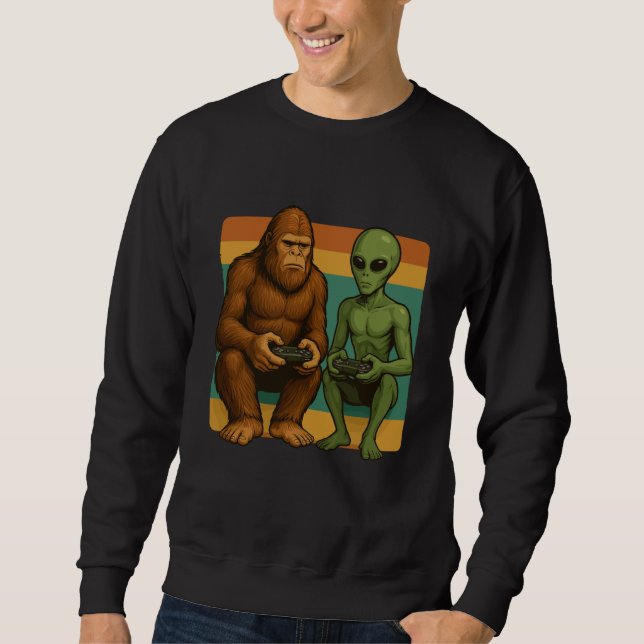 Retro Big Sweatshirt (Vorderseite)