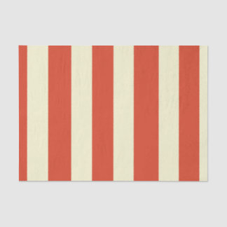 Retro Big Top Strip Gewebpapier Seidenpapier