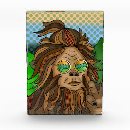Retro-Bigfoot | Pop Art Sasquatch Fotoblock