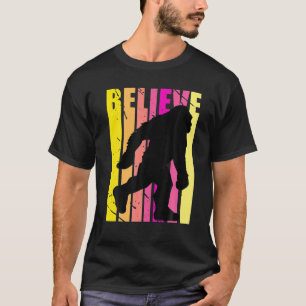 Retro Bigfoot Yeti Vintage abgenutzt Lustig Funny T-Shirt
