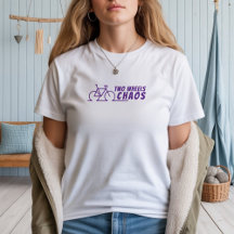 Retro bike Girl Irony purple