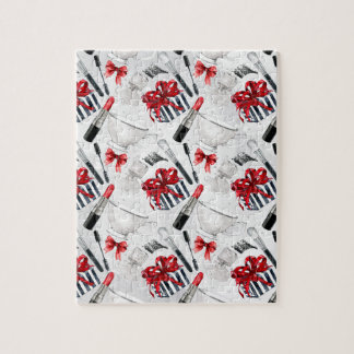 Retro bilden Sie Girly modisches buntes