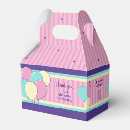 Retro Birthday Geschenkschachtel