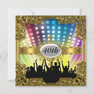 Retro Birthday Party Glamour Hot Invasion Einladung