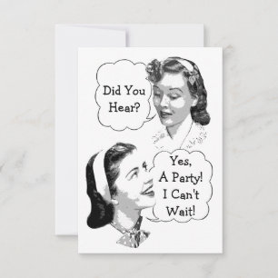 Retro Birthday Party V2 Einladung