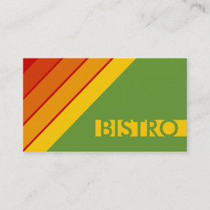 Retro-Bistro Visitenkarte