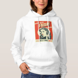Retro-Black-Friday-Pop-Art-Pin-Up-Girl Hoodie
