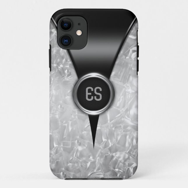 Retro Black iPhone 5 Fall Case-Mate iPhone Hülle (Rückseite)