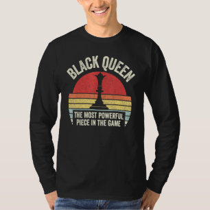 Retro Black Queen Most Schach African Amer T-Shirt