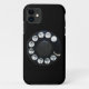 Retro Black Rotary Phone Case-Mate iPhone Hülle (Rückseite)