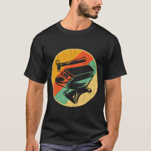 Retro Blacksmith Vintag Blacksmithing Smithing T-Shirt