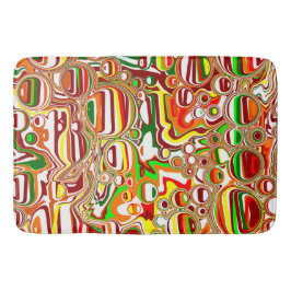 Retro-Blasen Badematte