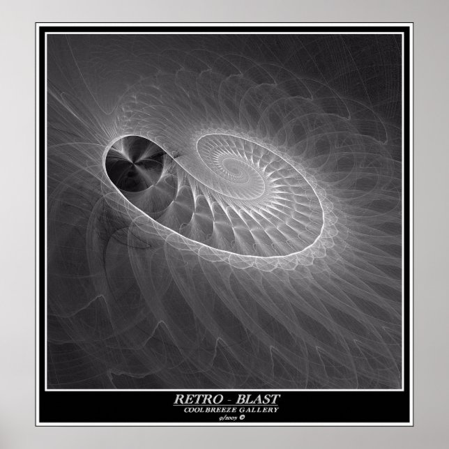 RETRO - BLAST POSTER (Vorne)