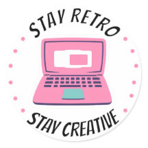 Retro bleibe, kreativ Bleibe