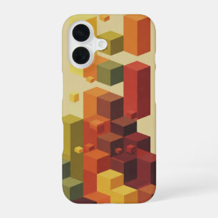 Retro Block Fall iPhone 16 Hülle