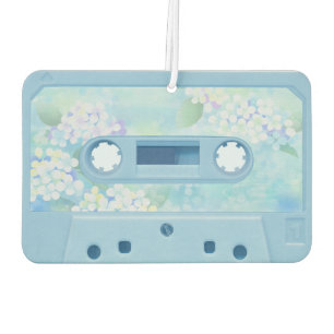 Retro Blue Cassette Tape Air Freshener Autolufterfrischer