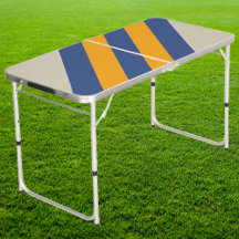 Retro Blue Crush Sunset Stripes Tailgate