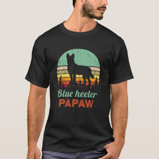 Retro Blue Heeler Papaw 1970S Australian Cattle Do T-Shirt