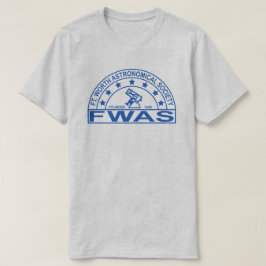 Retro Blue Logo Männer-leichter T - Shirt