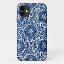 Retro Blue Poppy Ming Dynastie China